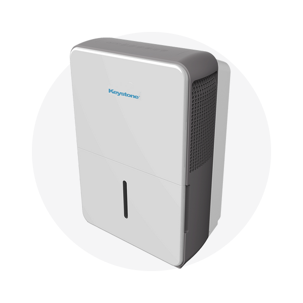 Keystone Console Dehumidifier , 50 Pints per Day for Rooms up to