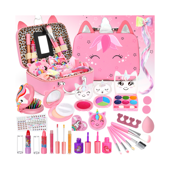 Sendida Washable Kids Makeup Kit for Girls Toys with Cute Makeup Bag, Toy  for Girls Age 3 4 5 6 7 8 9 10 Year Old (25PCS) - Coupon Codes, Promo  Codes, Daily Deals, Save Money Today
