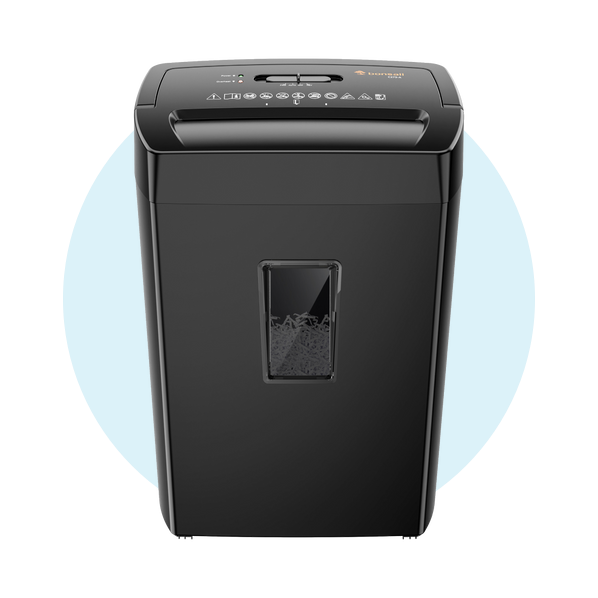 Bonsaii 6-Sheet Cross Cut Paper Shredder C277-B with 3.4 Gallon