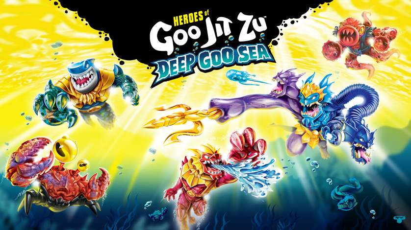Heroes of Goo Jit Zu Deep Goo Sea Tripple Goo King Hydra