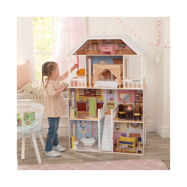 Kidkraft savannah dollhouse sales walmart