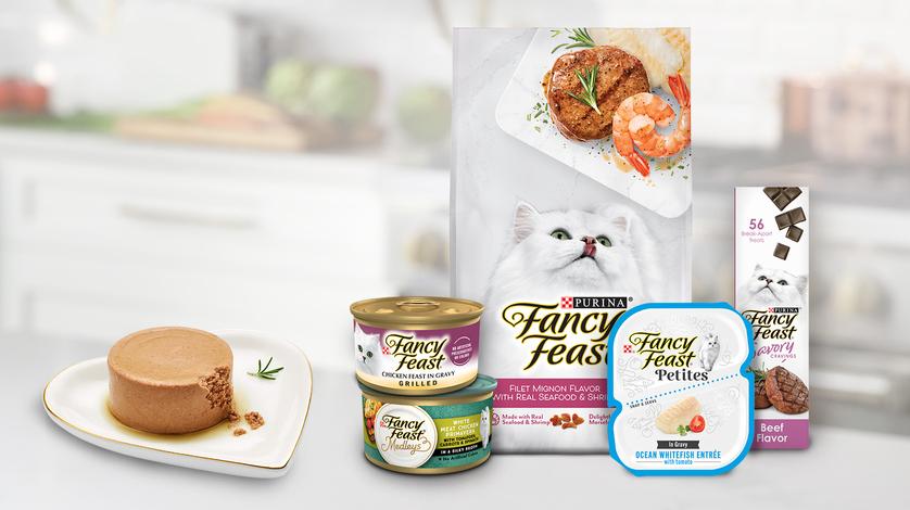 Walmart fancy feast shops