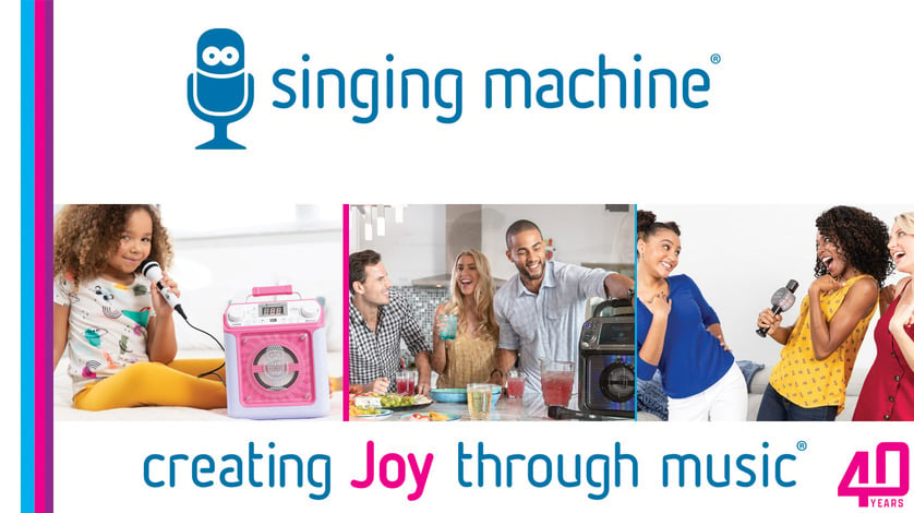 The Singing Machine Company SML2250 Shine Duets with Voice Assistant  Bluetooth Stand Alone Karaoke Machine