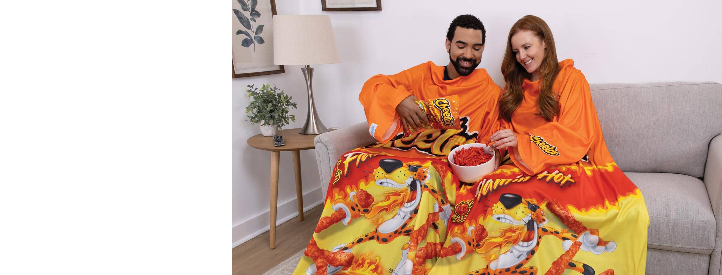 Snuggie The Original Wearable Blanket with Sleeves, Super Soft Throw  Fleece, Doritos Cool Ranch
