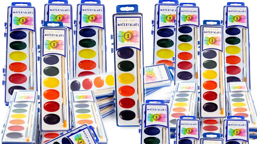 Color Swell Bulk Watercolors (36 Packs) – ColorSwell