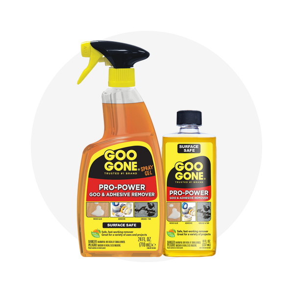 Goo Gone Pro Power Adhesive Remover Spray Gel, 24 oz. 